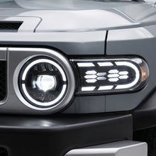 Toyota FJ Cruiser (2007 - 2020) Sequential Hexangonal Projector Headlights LH + RH