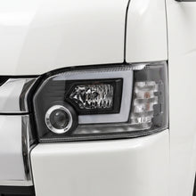 Toyota HiAce H200 (2015 - 2019) LED DRL Projector Headlights LH + RH