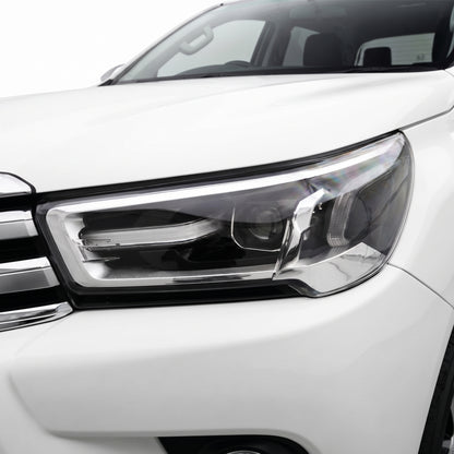 Toyota HiLux N80 GUN126 / GUN136 (2020 - 2025) OEM Style Headlights LH + RH installed close-up
