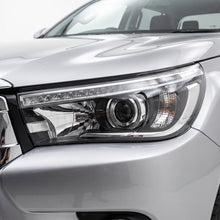 Toyota HiLux N80 (2015 - 2020) LED DRL Projector Headlights with Sequential Indicators LH + RH