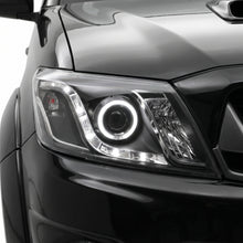 Toyota HiLux Vigo N70 (2011 - 2014) CCFL Angel-Eyes LED DRL Projector Headlights LH + RH