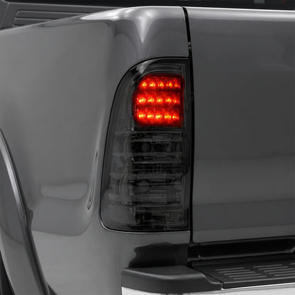 Toyota Hilux N70 / Vigo (2005 - 2014) Smoked Black LED Tail Lights LH + RH