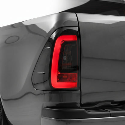 Toyota Hilux N80 (2015 - 2020) Smoked Red 3D LED Tail Lights LH + RH