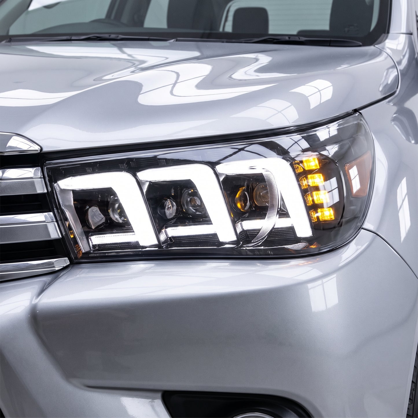 Toyota Hilux N80 (2016 - 2020) Sequential Headlights LH + RH