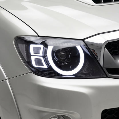 Toyota Hiux N70 (2005 - 2015) Full LED DRL Headlights LH + RH
