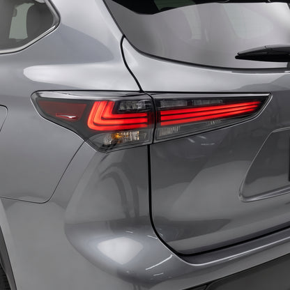 Toyota Kluger XU70 (2020 - 2026) Sequential Black Full LED Tail Lights LH + RH installed