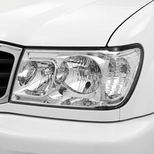 Toyota LandCruiser 100 Series Altezza (1998 - 2004) Chrome OEM Style Headlights LH + RH