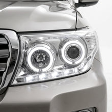 Toyota LandCruiser 200 Series (2007- 2015) Sequential LED DRL Halo Projector Headlights LH + RH