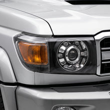Toyota LandCruiser 70 / 73 / 75 / 76 / 78 / 79 Series (2007- 2022) LED DRL Dual Beam Projector Headlights LH + RH