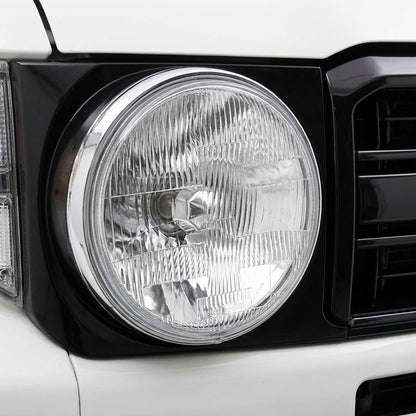 Toyota LandCruiser 70 / 73 / 75 / 78 / 79 Series (1985 - 2007) H4 7-inch Round OEM Style Headlights LH + RH
