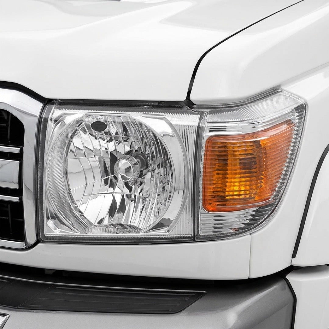 Toyota LandCruiser 70 Series (2016 - 2023) OEM Style Headlights LH + RH