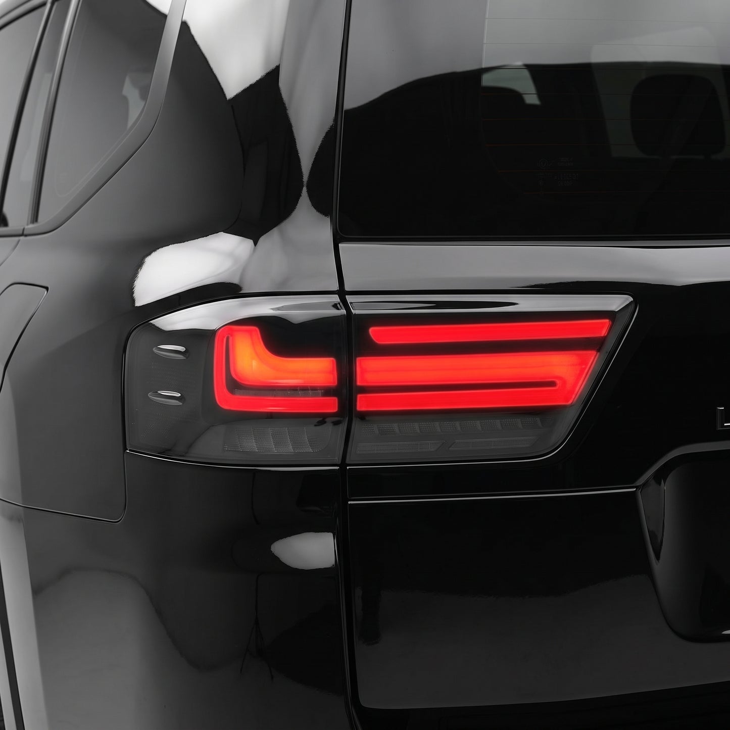 Toyota LandCruiser LC300 (2021 - 2025) Sequential Smoked Full LED Inner and Outer Tail Lights LH + RH