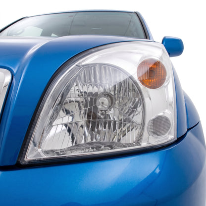 Toyota LandCruiser Prado 120 Series All Models (2002 - 2009) Chrome OEM Style Headlights LH + RH
