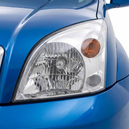 Toyota LandCruiser Prado 120 Series All Models (2002 - 2009) Chrome OEM Style Headlights LH + RH