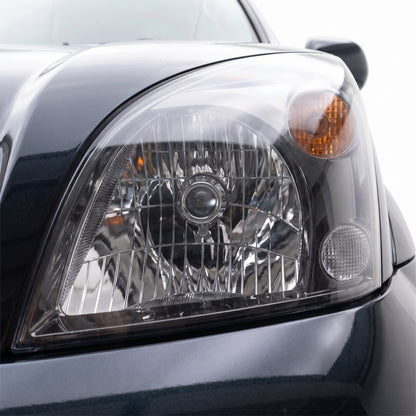 Toyota LandCruiser Prado 120 Series (2002 - 2009) Black Projector Headlights LH + RH