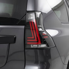 Toyota LandCruiser Prado 150 Series (2013 - 2017) Smoked Dot Matrix Style  LED Tail Lights LH + RH