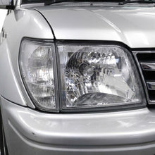 Toyota LandCruiser Prado 90 / 95 Series (1996 - 1999) Chrome OEM Style Headlights LH + RH