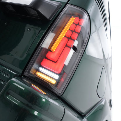 Toyota LandCruiser Prado 90 Series (1995 - 2003) LED Tail Lights LH + RH installed close-up