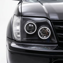 Toyota LandCruiser Prado 90 Series (1997 - 2002) Angel-Eyes DRL Projector Headlights LH + RH
