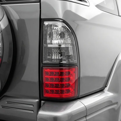 Toyota LandCruiser Prado 90 Series (1999 - 2002) Smoked LED Tail Lights LH + RH