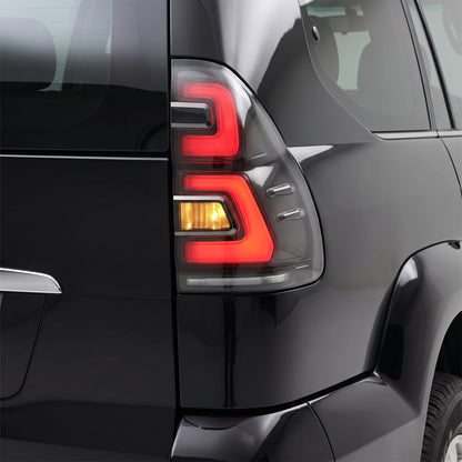 Toyota Prado 120 Series All Models (2003 - 2009) Sequential Smoked LED Tail Lights LH + RH