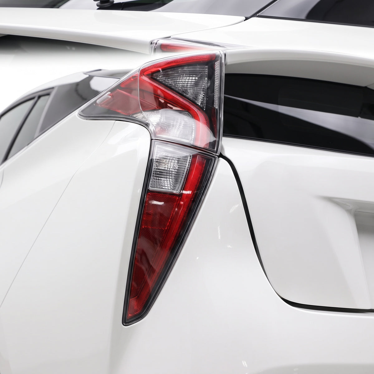 Toyota Prius ZVW50 (2015 - 2018) OEM Style Upper Tail Lights LH + RH installed close-up