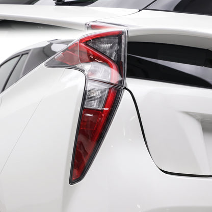 Toyota Prius ZVW50 (2015 - 2018) OEM Style Upper Tail Lights LH + RH installed close-up