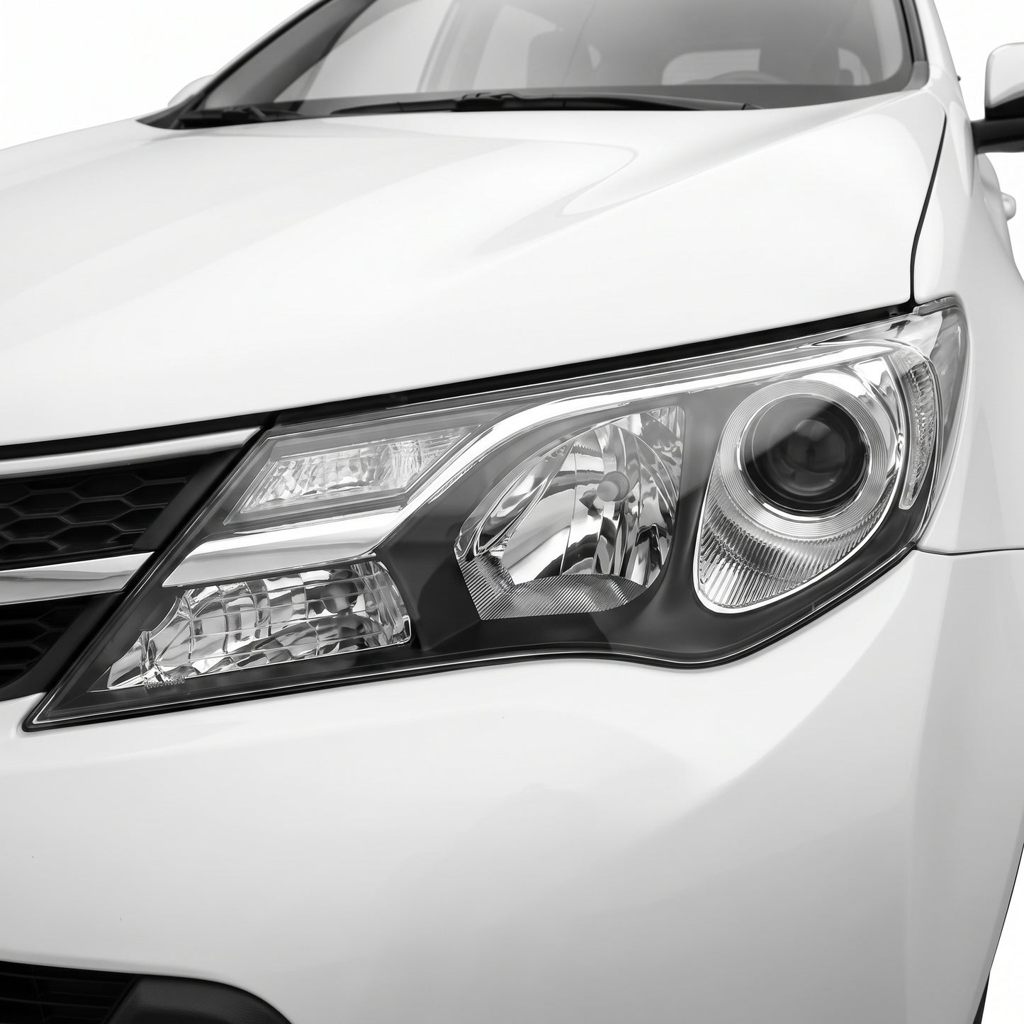 Toyota RAV4 XA40 (2012 - 2015) Non-Xenon Chrome Headlights LH + RH