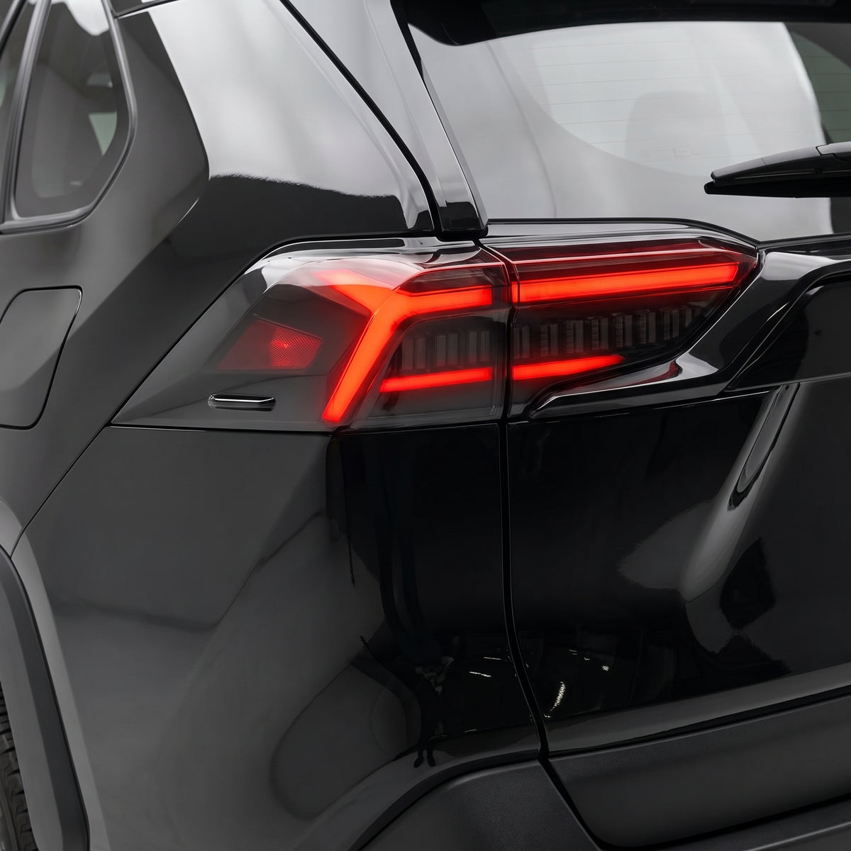 Toyota RAV4 XA50 (2018 - 2022) Smoked Tail Lights LH + RH installed