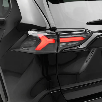 Toyota RAV4 XA50 (2019 - 2025) JDM Black Sequential Full LED Tail Lights LH + RH