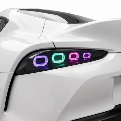 Toyota Supra A90 A91 (2019 - 2024) RGB Sequential LED Tail Lights LH + RH