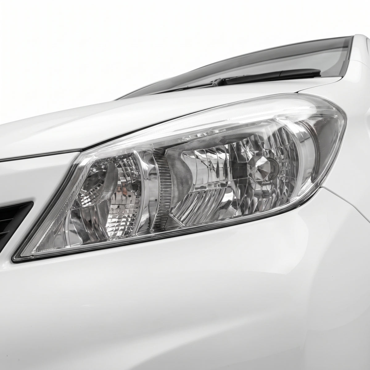 Toyota Yaris XP130 / NCP130 Hatch (2011 - 2014) Headlights LH + RH installed close-up
