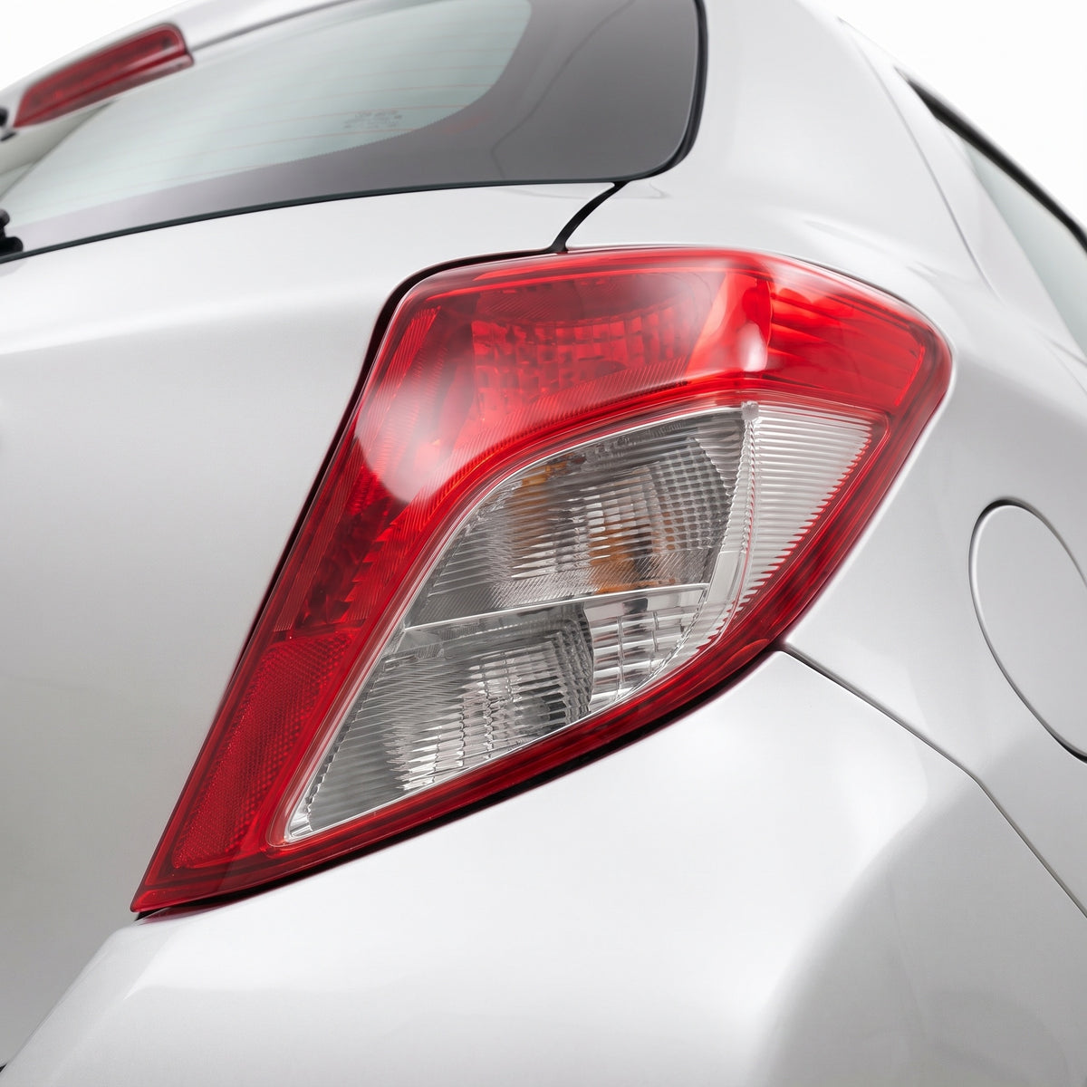 Toyota Yaris XP130 / NCP130 Hatch (2011 - 2014) Tail Lights LH + RH installed close-up