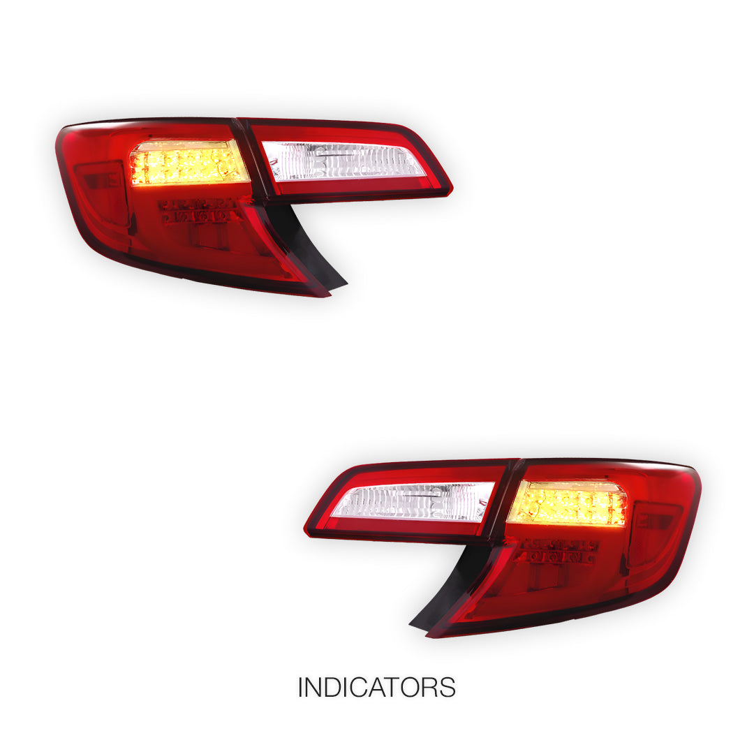 Toyota Camry XV50 (2012 - 2015) Sequential 3D Stripe Bar LED Tail Lights LH + RH