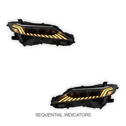 Toyota Camry XV70 (2018 - 2021) DRL Projector Headlights LH + RH