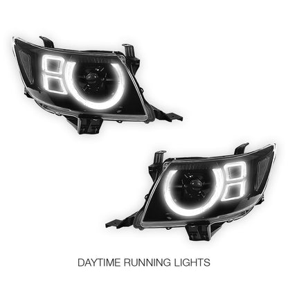 Toyota Hiux N70 (2005 - 2015) Full LED DRL Headlights LH + RH