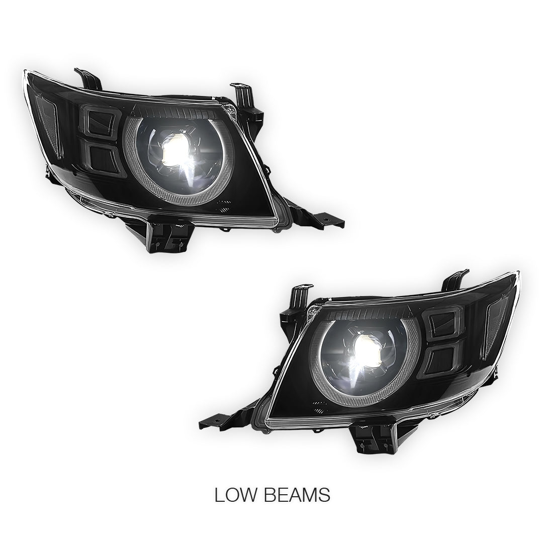 Toyota Hiux N70 (2005 - 2015) Full LED DRL Headlights LH + RH