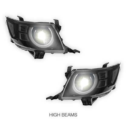 Toyota Hiux N70 (2005 - 2015) Full LED DRL Headlights LH + RH