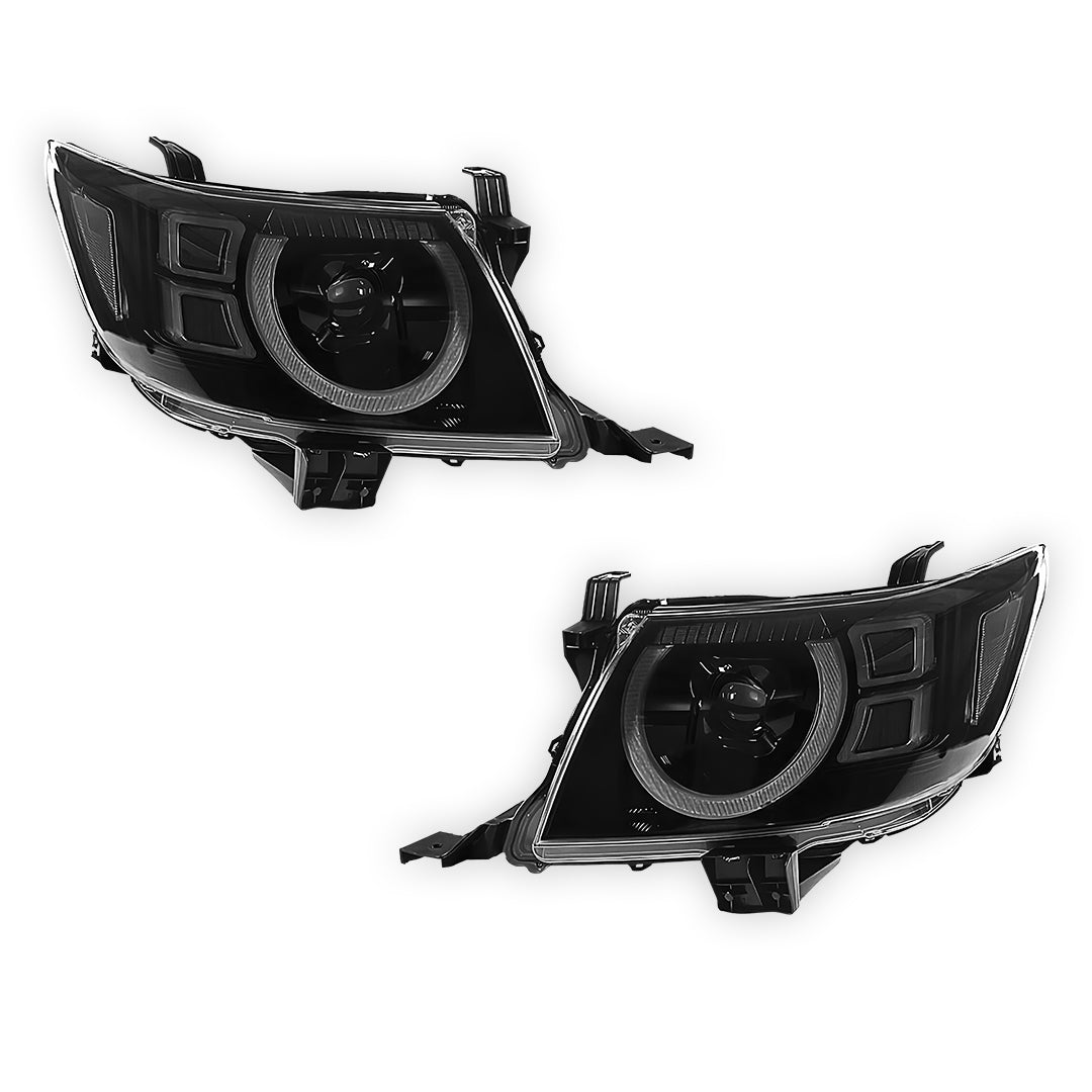 Toyota Hiux N70 (2005 - 2015) Full LED DRL Headlights LH + RH
