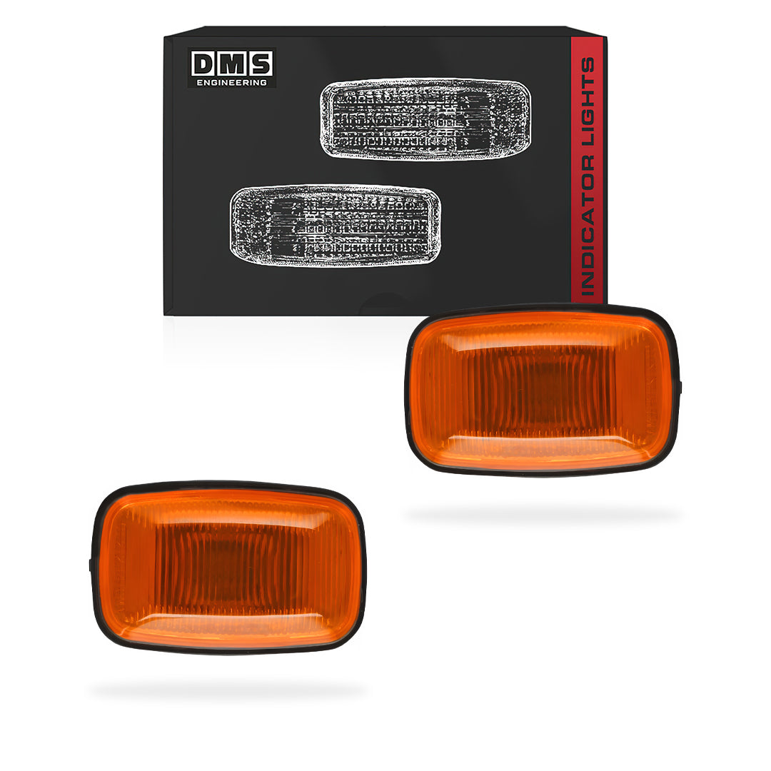 Toyota LandCruiser 76 Series (2007 - 2026) Amber Side Guard Indicator Lights RH + LH