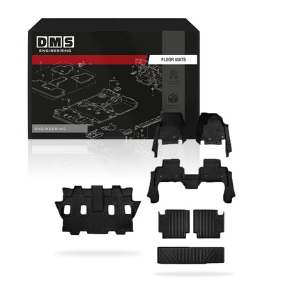 Toyota LandCruiser Prado 250 Series LC250 7 - Seater (2024 - 2026) Injection Floor Mats