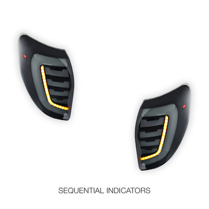 Toyota RAV4 XA30 (2009 - 2012) RGB Sequential LED Tail Lights LH + RH