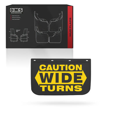 Universal Heavy Duty Truck Wide Turns Mud Flaps