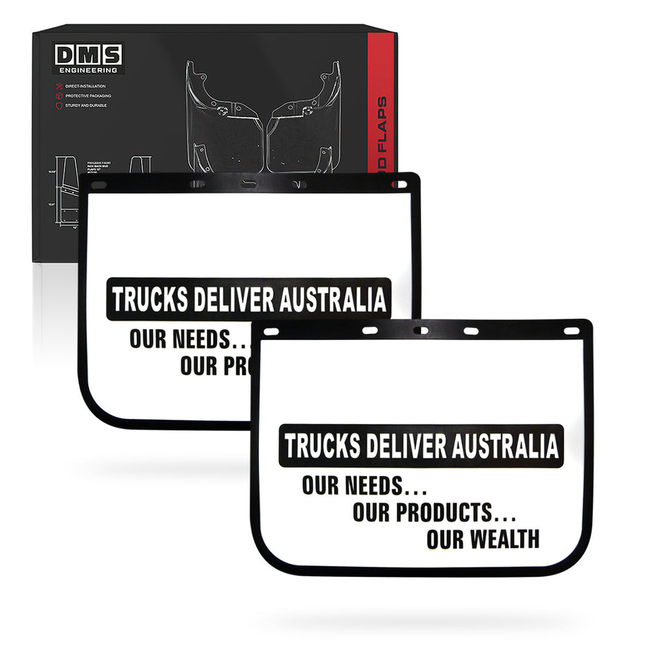 Universal 385mm x 610mm Truck Anti Spray Mud Flaps