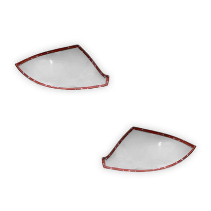 Volkswagen Amarok 2H (2011 - 2020) Dark Label Style Gloss Black Side Mirror Cover Caps LH + RH