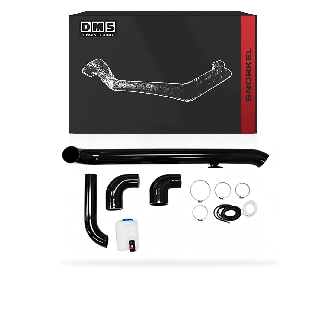 Volkswagen Amarok 2H (2011 - 2022) Black Stainless Steel Snorkel Kit