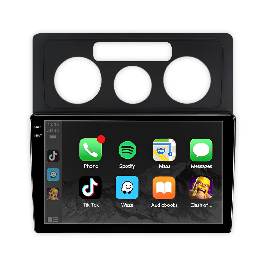 Volkswagen Caddy 2K (2004 - 2010) 10" Wireless Android 16 Head Unit for Apple CarPlay / Android Auto