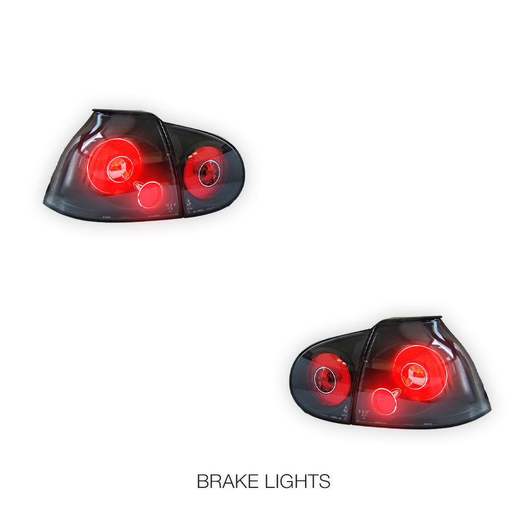 Volkswagen Golf MK5 (2003 - 2008) Classic Euro Altezza Style Tail Lights LH + RH