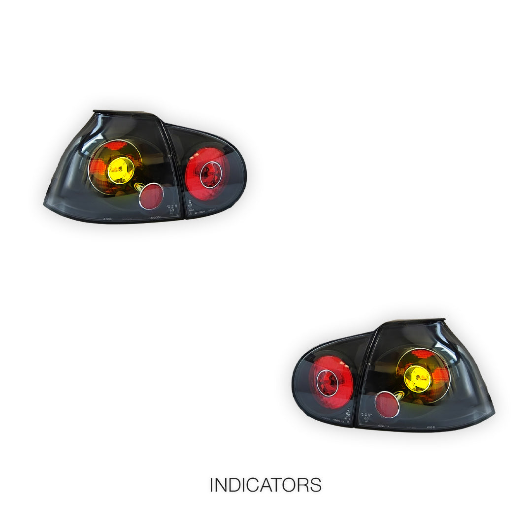 Volkswagen Golf MK5 (2003 - 2008) Classic Euro Altezza Style Tail Lights LH + RH