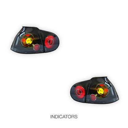 Volkswagen Golf MK5 (2003 - 2008) Classic Euro Altezza Style Tail Lights LH + RH